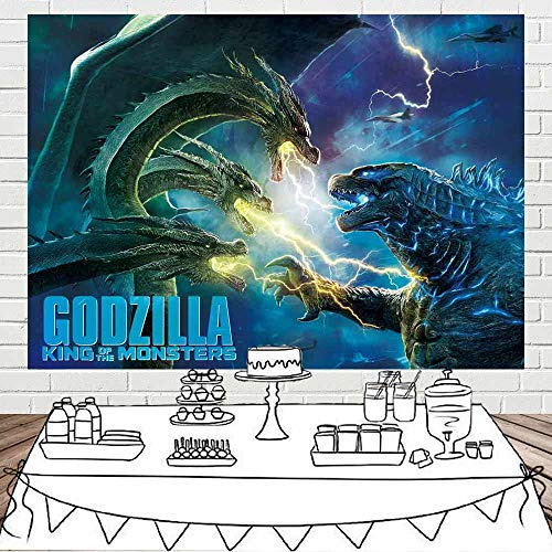 Godzilla Rey Monstruo Telon Fondo Pelicula Colgante Foto