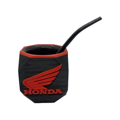 Mate Impreso En 3d Con Logo Honda 