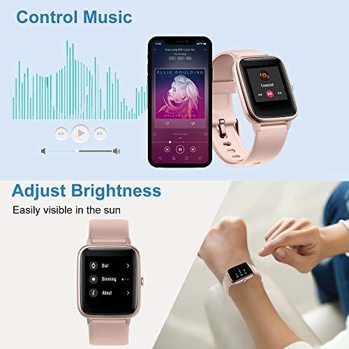 Reloj Inteligente Para Teléfonos iPhone Rosado