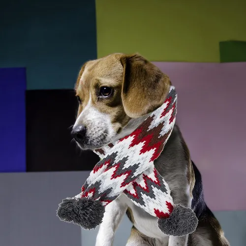 . 2 Bufanda De Navidad Para Perros Y Gatos, Bufanda De Punto