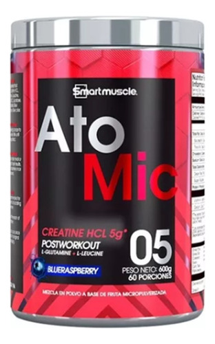 Atomic 600gr Smartmuscle - Unid - g a $162