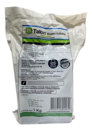 Talon Bloque 20 G (1 Kg)