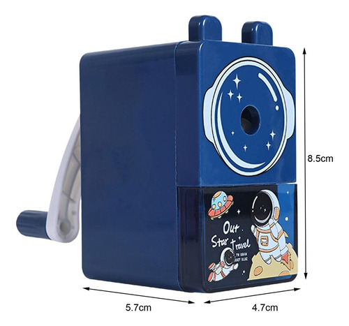 Afilador Manual Ergonómico Para Lápices De Colores
