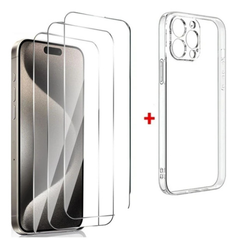 iPhone Capinha Capa Case + Película Kit Anti Shock Todosx-16