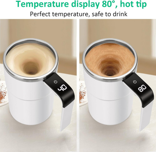 Taza De Agitación Automática Con Medición Inteligente De Tem
