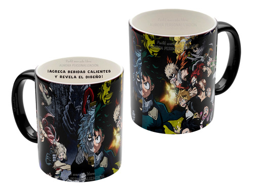 Mug Mágico Taza My Hero Academia Serie Anime 04