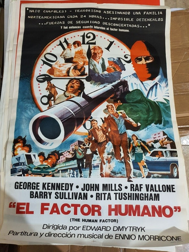 Afiche De Cine Original- El Factor Humano- A 28