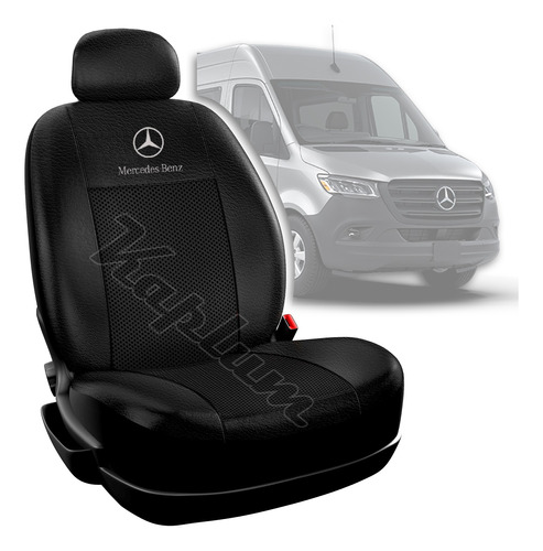 Fundas Cubre Asientos Cuero Ecologico Mercedes Sprinter 15+1