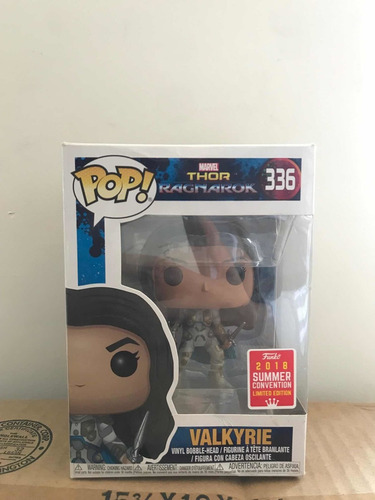 Valkyrie 336 Funko Pop Thor Ragnarok Summer 2018 Caja Dañada