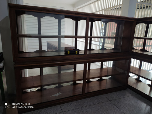 Vitrinas De Madera Ideal Para Farmacias Y Tiendas (Usado)
