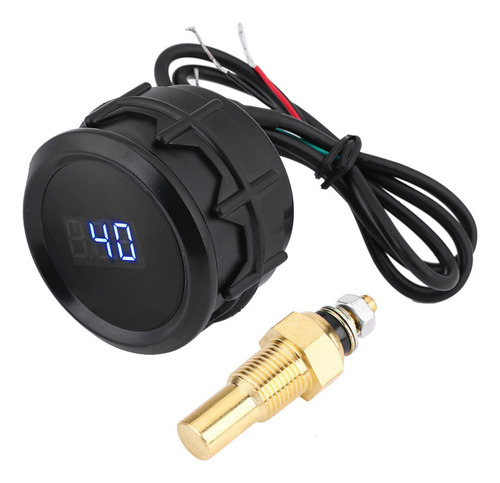 Kit Digital Led Azul Para Coche Con Indicador De Temperatura