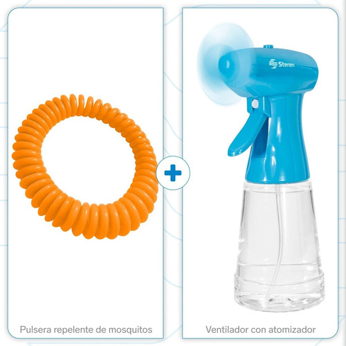 Kit Ventilador Y Pulsera Antimosquitos |epack-ver-03