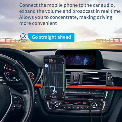 Receptor Bluetooth Para Coche Llamada Manos Libres Música