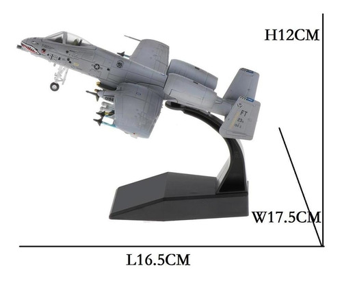 2 Uds 1/100 Flanker Sukhoi Su-27 Y A-10 Aviones De