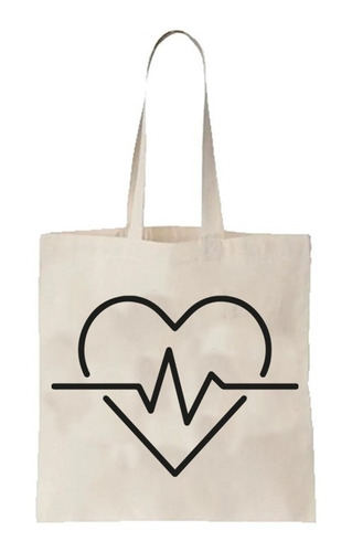 Tote Bag Electro (corazón) #5