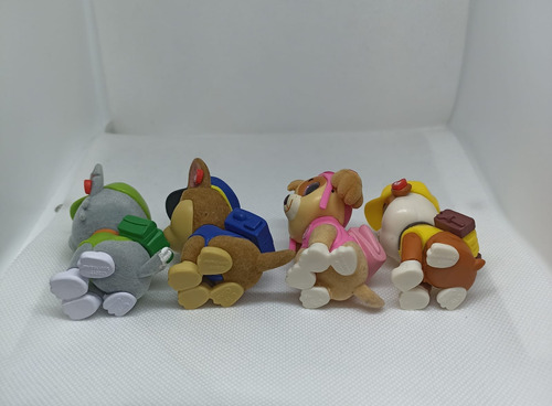 Lote 4 Figuras Original Paw Patrol Minis Ty Boos (Usado)