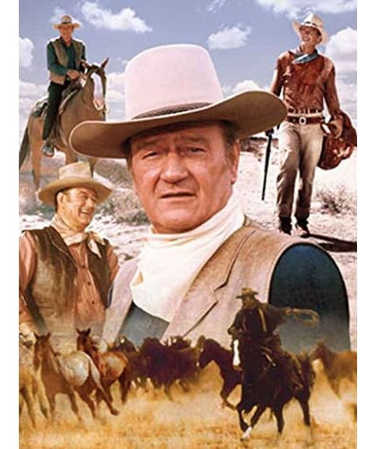 C Pintura De Diamante 5d Diy John Wayne Cowboy