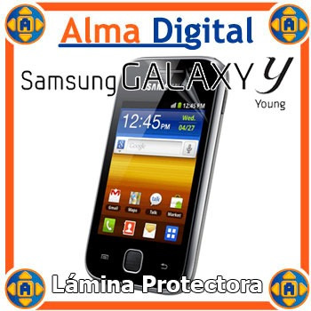Lamina Protector Pantalla Transparente Samsung S5360 Young Y