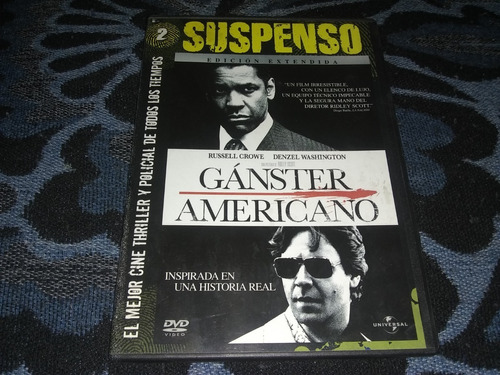 Ganster Americano -russell Crowe (dvd)version Extendida 2007