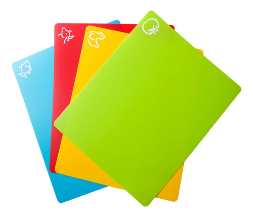 Juego De Tablas De Cortar Carrollar De Plástico Flexible Con