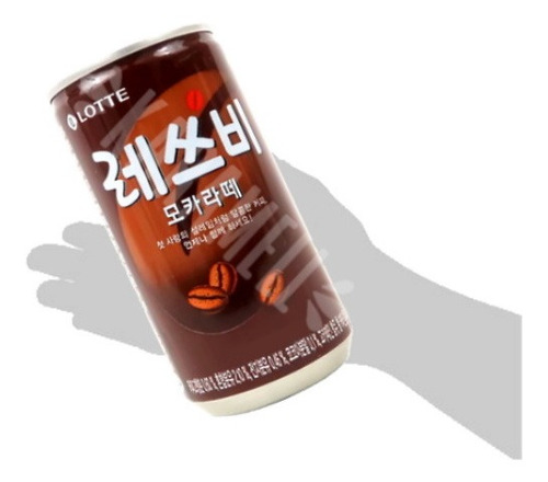 Lets Be Mocha Latte - Lotte Bebida Pronta - Importado Coreia