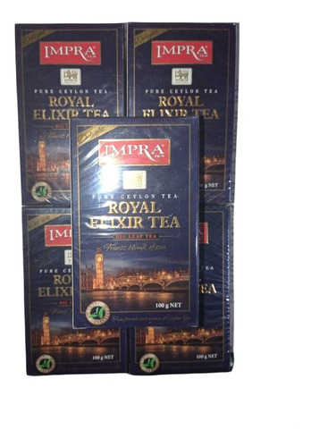 Te Negro Impra En Hoja Royal Elixir Tea Delight X 5