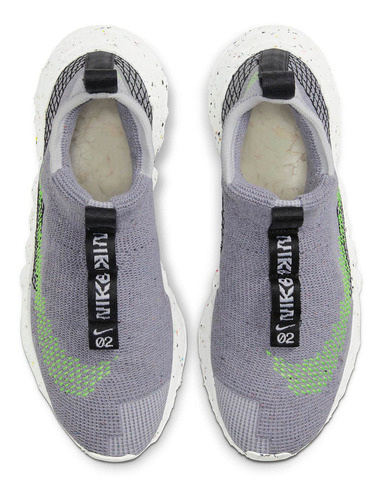 Zapatillas Nike Space Hippie 02 Grey Volt Cq3988-002