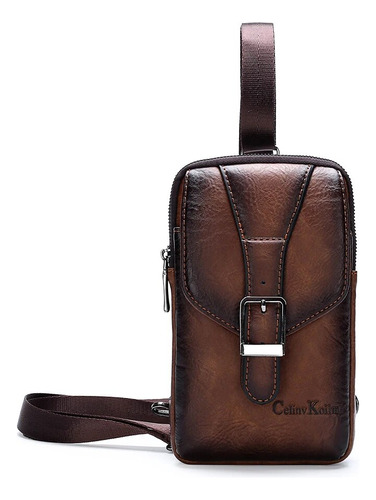 Bolso Cruzado Celinv Koilm Para Hombre, Bolso Unisex Para Pa