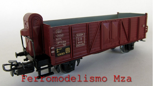 Märklin - Vagón Góndola Con Garita - Db - Cód: 4601 - C/caja