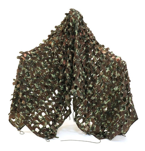 Rede De Camuflagem Militar Net Gg Nylon 4mx3m