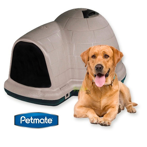 Casa Igloo Grande Indigo Petmate Termica Perro Gato Hogar