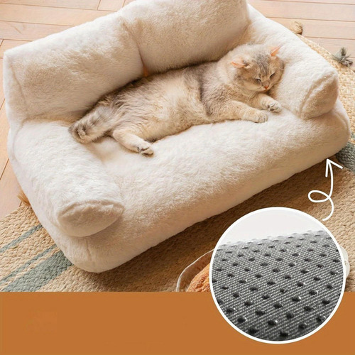 Sofá Cama Para Perros, Suave Y Relajante, Antideslizante, M