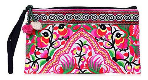 Bolso De Mano Bordado, Diseño Hmong