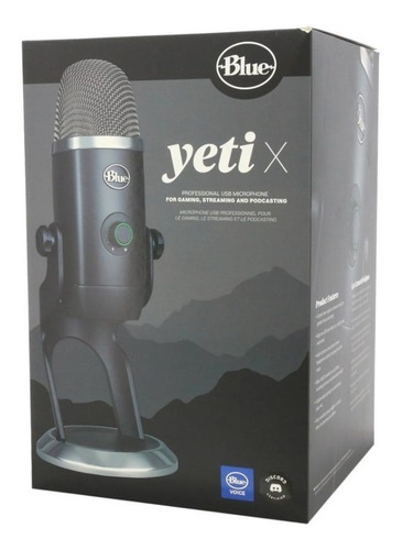Microfono Blue Yeti X Professional Condenser Usb- Boleta