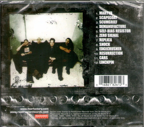 Fear Factory Best Of - Deftones Korn Tool Sepultura Incubus