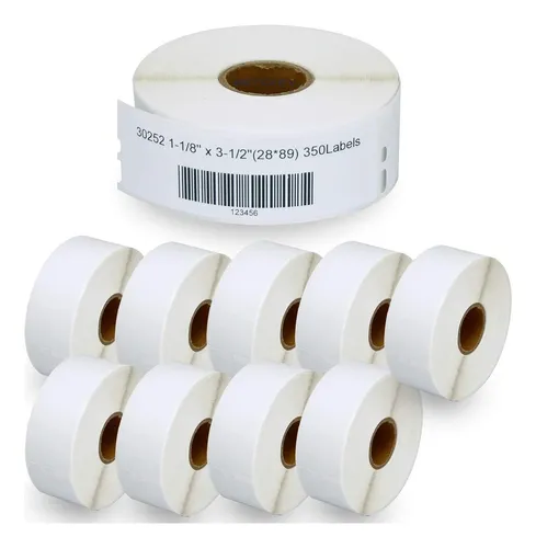 comprar Rollos De Etiquetas Betckey, 10 Rollos, 3500 Etiquetas