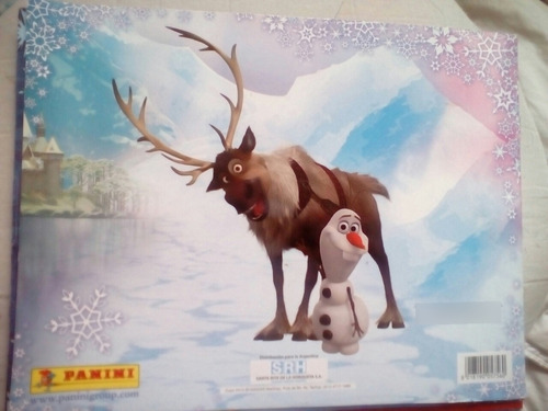 Álbum De Figuritas Frozen Completo (Usado)