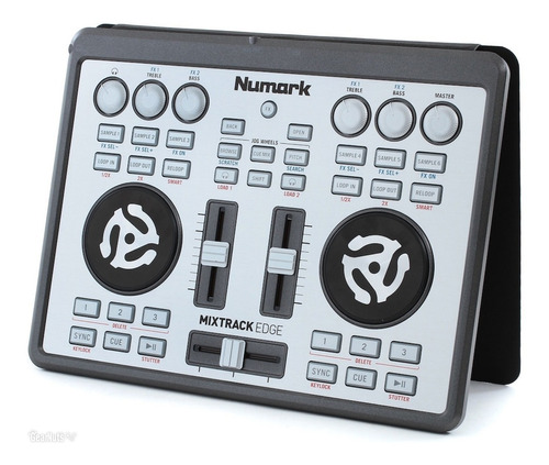 Controlador Dj Numark Portátil Con Salida Usb Mixtrackedge