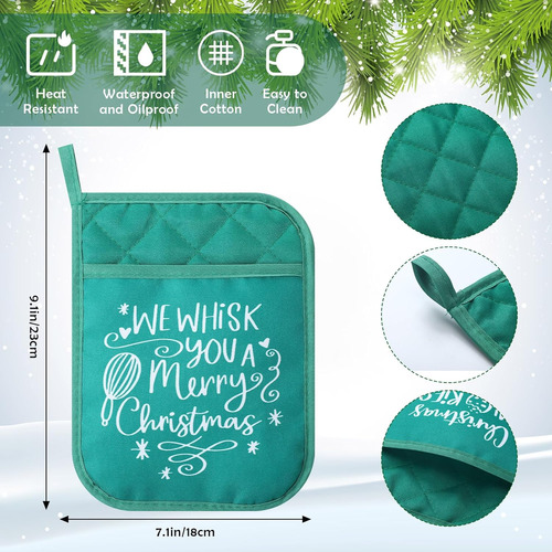 Juego De 12 Espátulas De Silicona Para Navidad