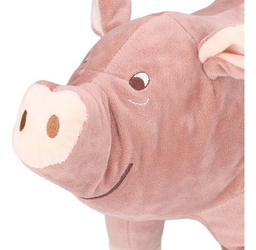 15.7 In Pig Plush Toy Pink Comfortable Stuffed Animal