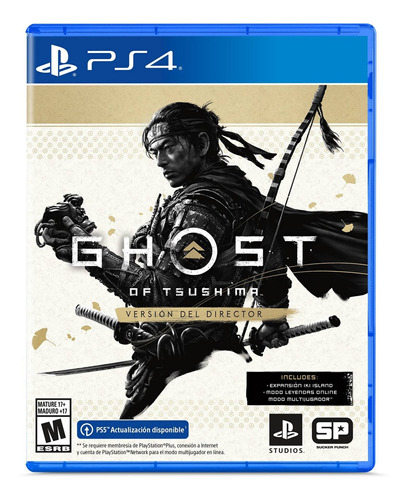 Ghost Of Tsushima Directors Cut Ps4 Formato Físico Original