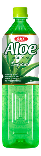 Jugo Okf Aloe Vera Sabor Original 1500ml Caja De 12 Un 