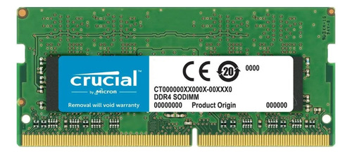 Memoria Ram Crucial 16gb 2400mhz Sodimm Ct16g4sfs824a