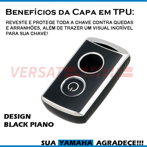 ` Funda De Llave De Abs Tpu For Yamaha Nmax 160 Xmax 250