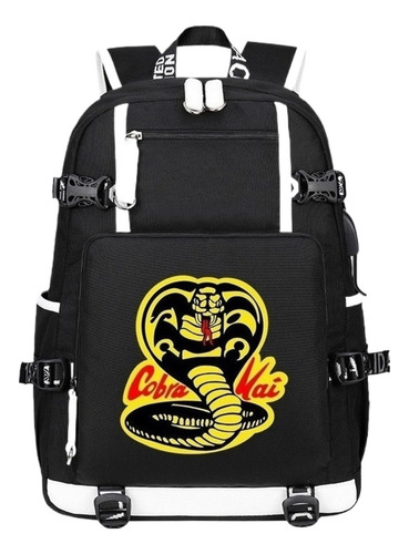 Cobra Kai Anime Mochilas Escolares Para Adolescentes Con