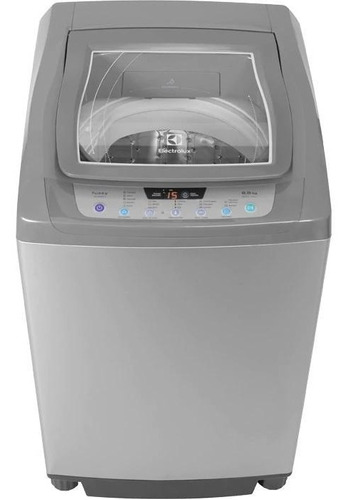 Lavarropas Electrolux Fuzzywash Gris Plata 6,5 Kg 800 Rpm