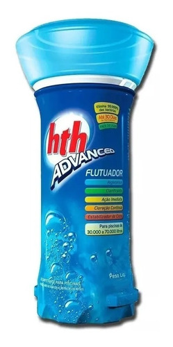 Boya Flotador Advanced 4 En 1 Cloro Pileta Clorotec 1,66kgs