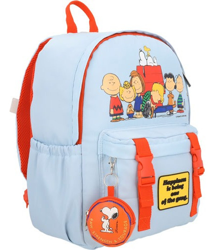 Mochila Snoopy Peanuts Primaria Backpack Pnt039bp473a Color Azul