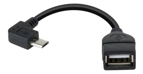 Cable Adaptador Otg Micro Usb M Usb H 13cm X-tech Android