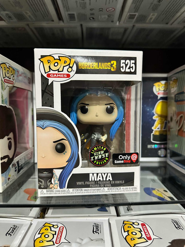 Funko Pop 525 Borderlands 3 Maya Gamestop Glow Chase (Usado)